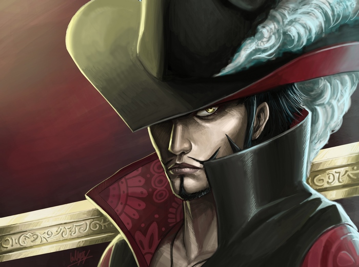 Dracule Mihawk from One Piece