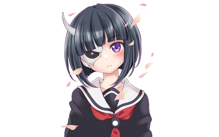 Rin Onigawara from Black Rock Shooter