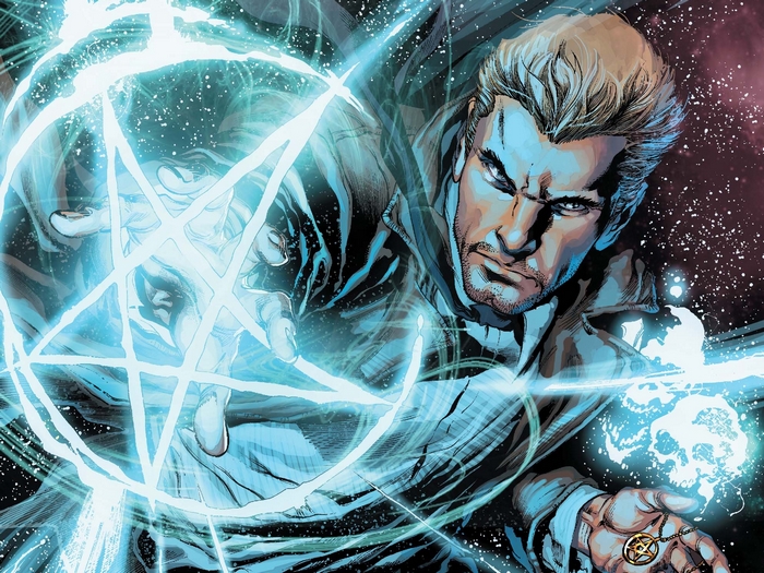 John Constantine casting a spell