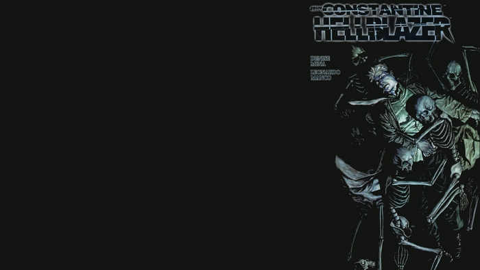 John Constantine Hellblazer comic cover