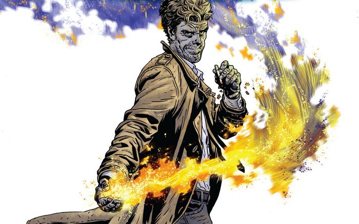 John Constantine casting a spell