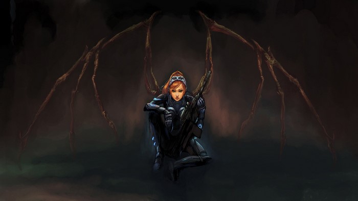 Sarah Kerrigan from StarCraft