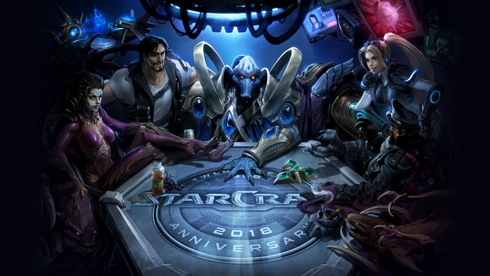 StarCraft 2018 Anniversary: Kerrigan, Raynor, Zeratul, and Arcturus Mengsk