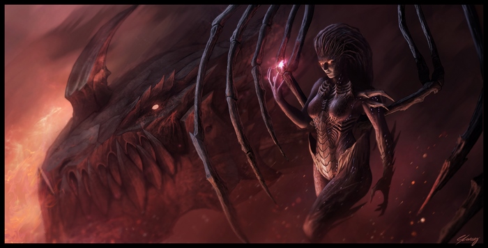 Sarah Kerrigan from StarCraft