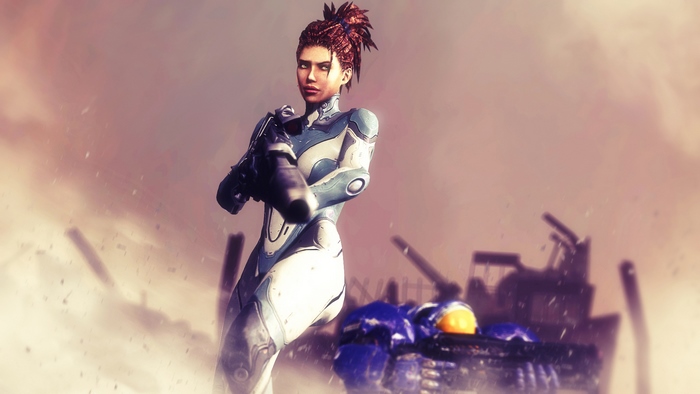 Sarah Kerrigan from StarCraft
