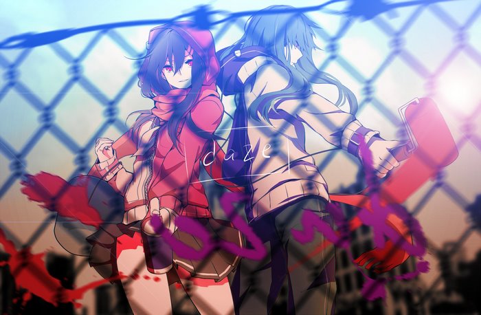 Ayano Tateyama and Kido Tsubomi from Kagerou Project