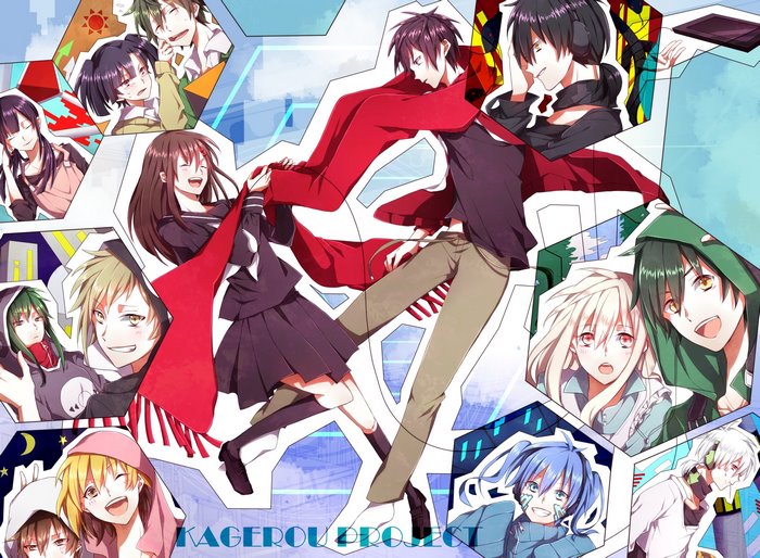 Kagerou Project characters collage