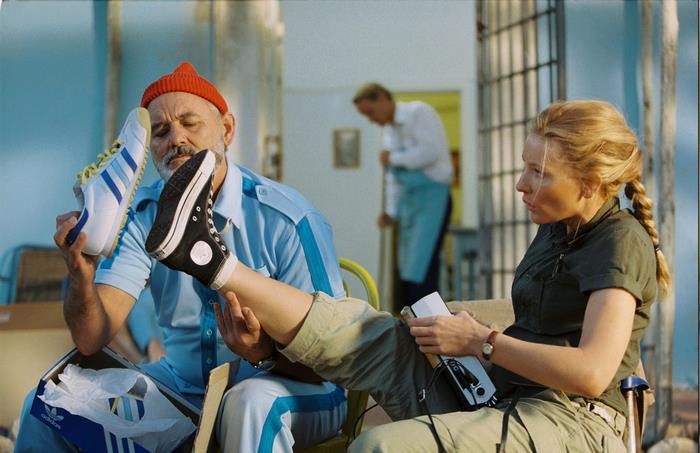 Bill Murray and Cate Blanchett in The Life Aquatic