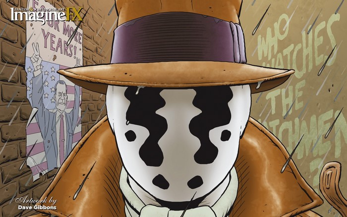 Rorschach from Watchmen