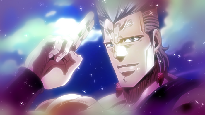 Jean Pierre Polnareff from JoJo's Bizarre Adventure