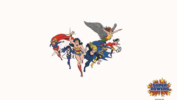Super Powers DC Comics Female Heroes