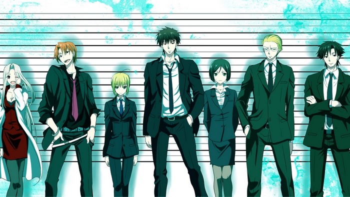 Kiritsugu Emiya and other characters from Fate/Zero