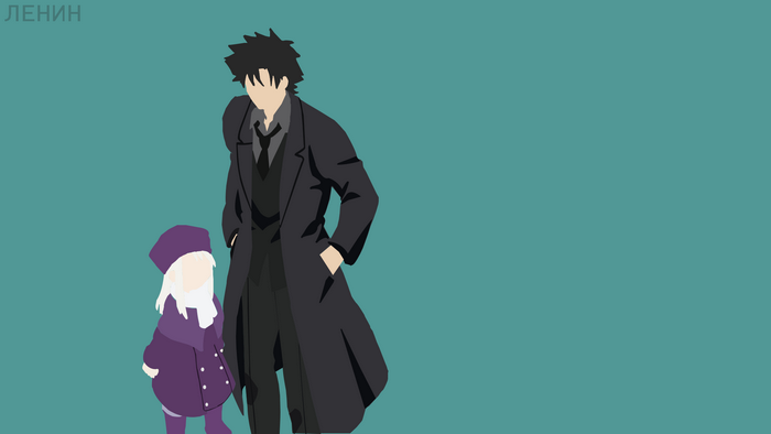 Kiritsugu Emiya and Illyasviel von Einzbern from Fate/Zero