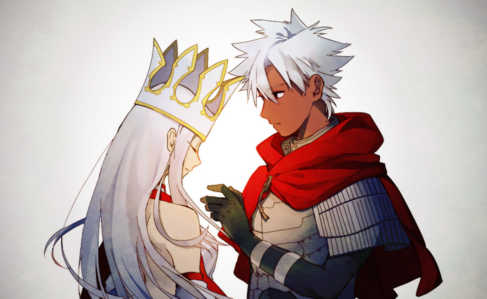 Kiritsugu Emiya and Irisviel von Einzbern