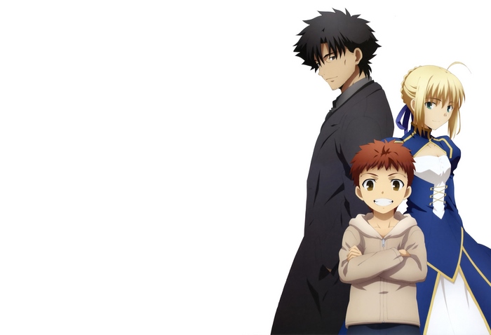 Kiritsugu Emiya and Saber from Fate/Zero