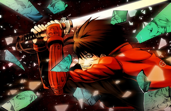 Toyohisa Shimazu with glowing sword