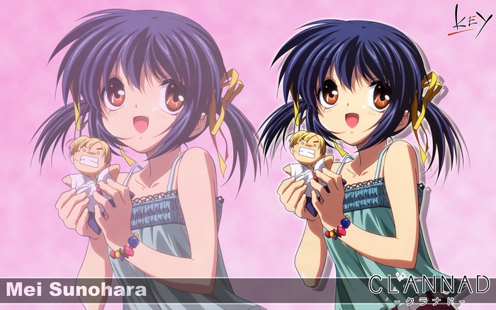 Mei Sunohara from CLANNAD