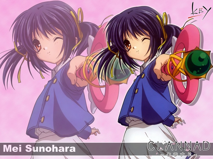Mei Sunohara from CLANNAD