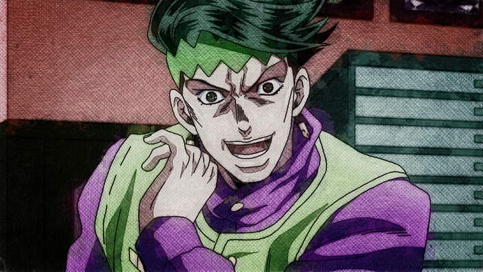Rohan Kishibe from JoJo's Bizarre Adventure