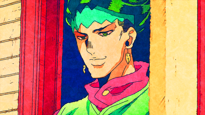 Rohan Kishibe from JoJo's Bizarre Adventure