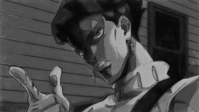 Rohan Kishibe from JoJo's Bizarre Adventure