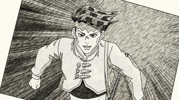 Rohan Kishibe from JoJo's Bizarre Adventure