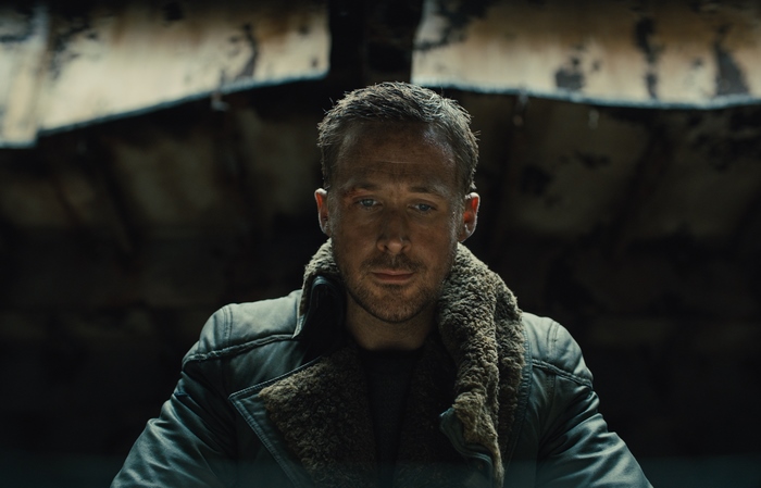 Officer K from Blade Runner 2049 in rugged coat