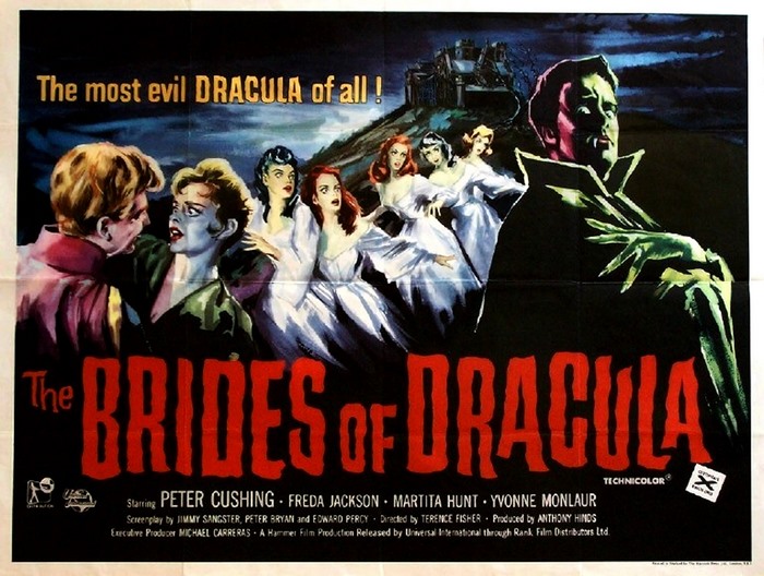The Brides of Dracula movie poster