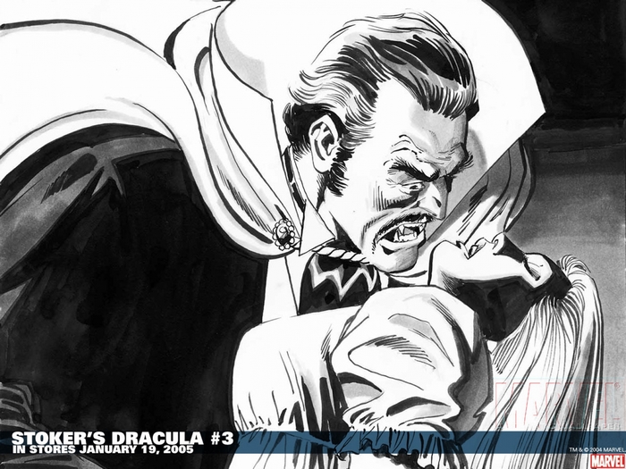 Dracula from Stoker's Dracula comic