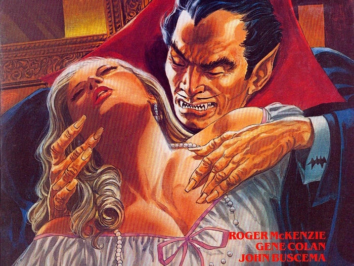 Dracula with a woman