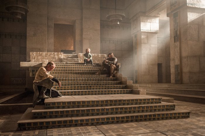 Daario Naharis in a stone hall