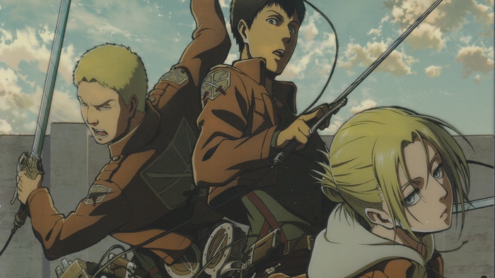 Attack on Titan: Reiner, Bertholdt, and Annie