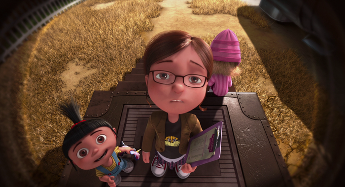 Margo and Agnes from Despicable Me