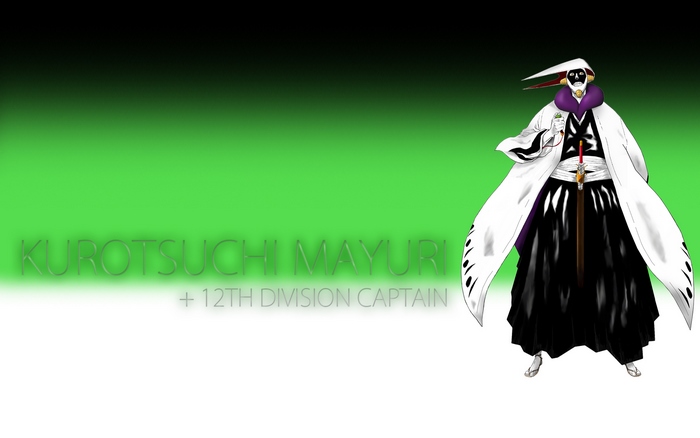 Mayuri Kurotsuchi from Bleach