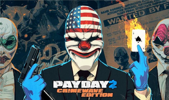Dallas from Payday 2 Crimewave Edition