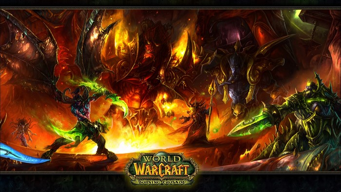 Illidan Stormrage from World of Warcraft: The Burning Crusade