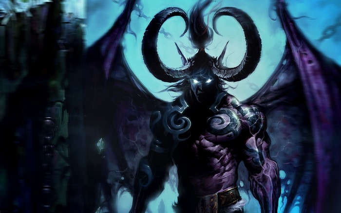 Illidan Stormrage from World of Warcraft