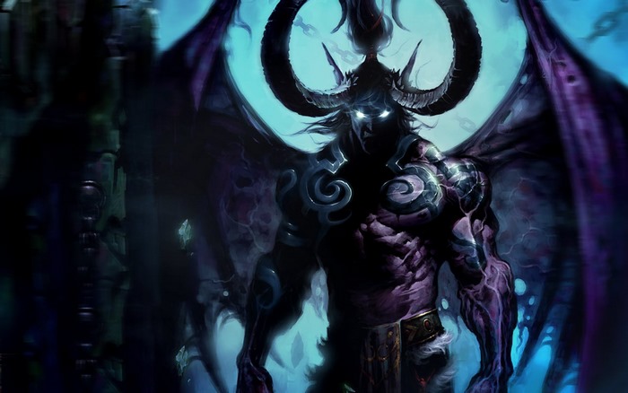 Illidan Stormrage from World of Warcraft