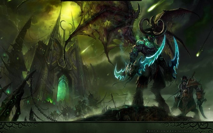 Illidan Stormrage from World of Warcraft