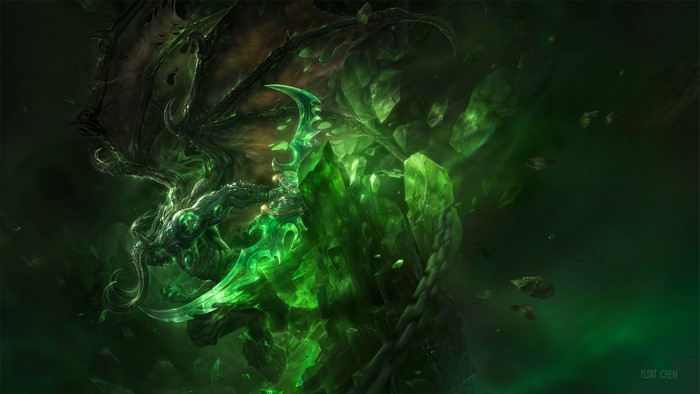 Illidan Stormrage from World of Warcraft