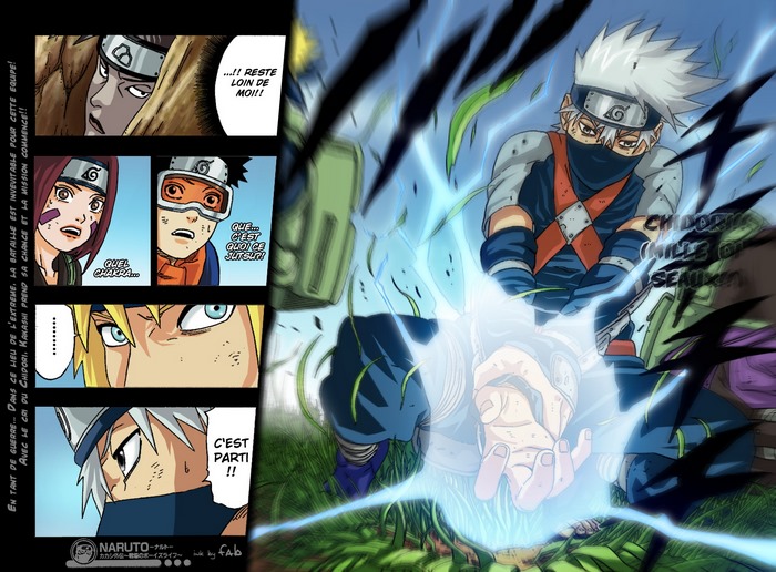 Kakashi and Team 7 from Naruto