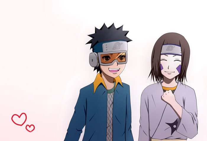 Obito and Rin from Naruto