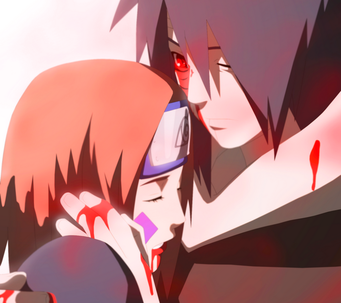Rin Nohara and Obito Uchiha