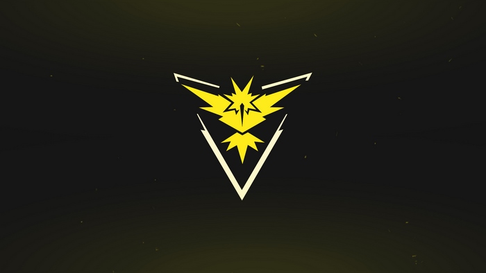 Team Instinct logo from Pokemon Go
