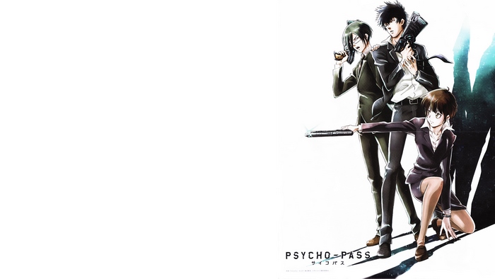 Psycho-Pass characters with guns