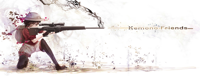 Kaban from Kemono Friends with Sniper Rifle