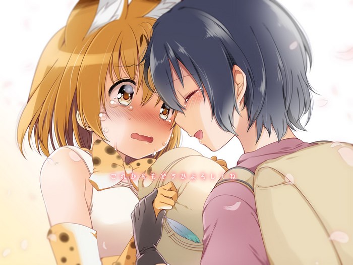 Serval and Kaban from Kemono Friends