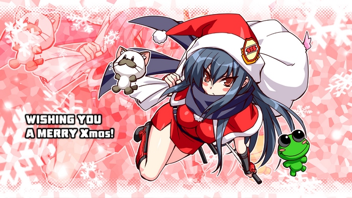 Eri Shiina from BlazBlue Merry Xmas