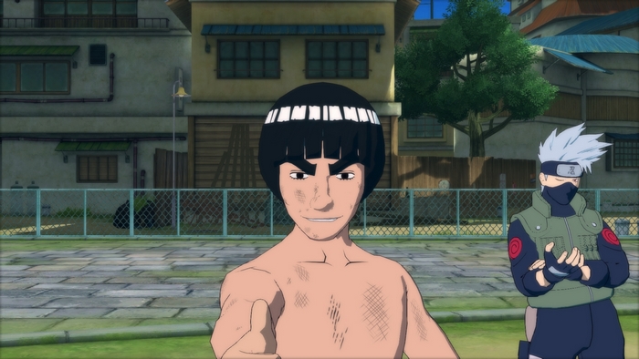 Might Guy and Kakashi from Naruto