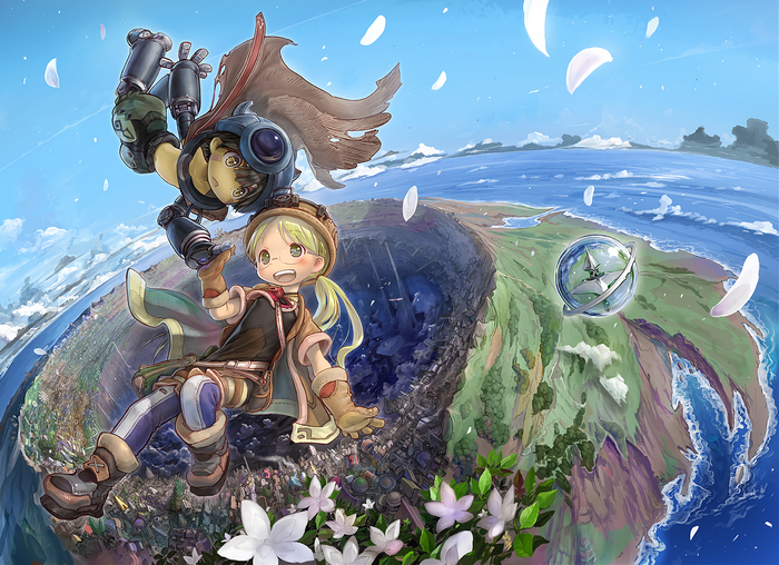 Riko and Reg from Made in Abyss